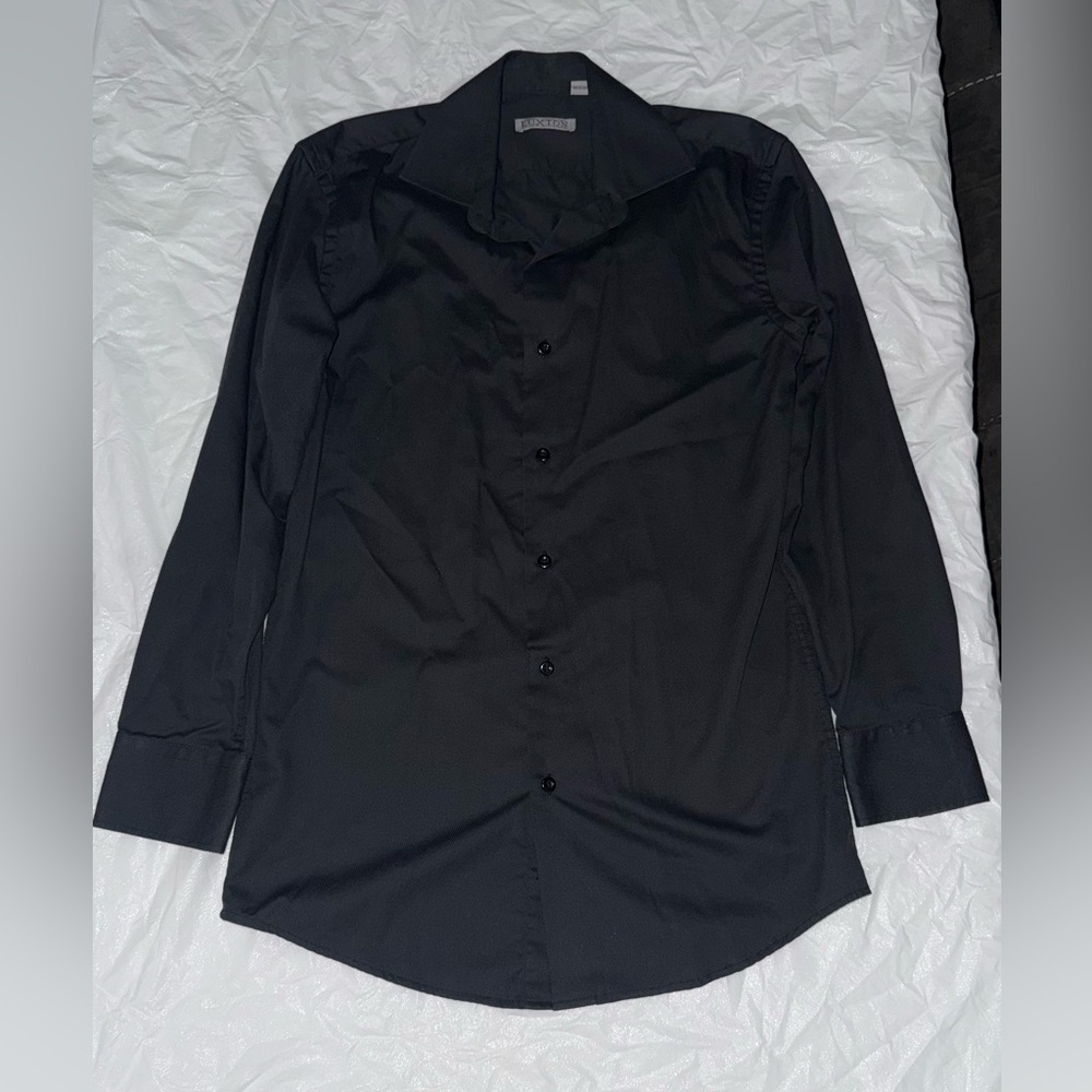 Luxton Black Men's Dress Shirt